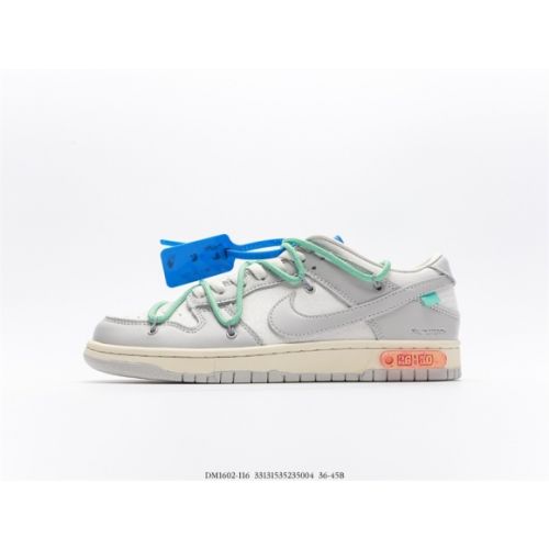 Nike Dunk Low Off-White Lot 26 DM1602-116 SAIL/NEUTRAL GREY